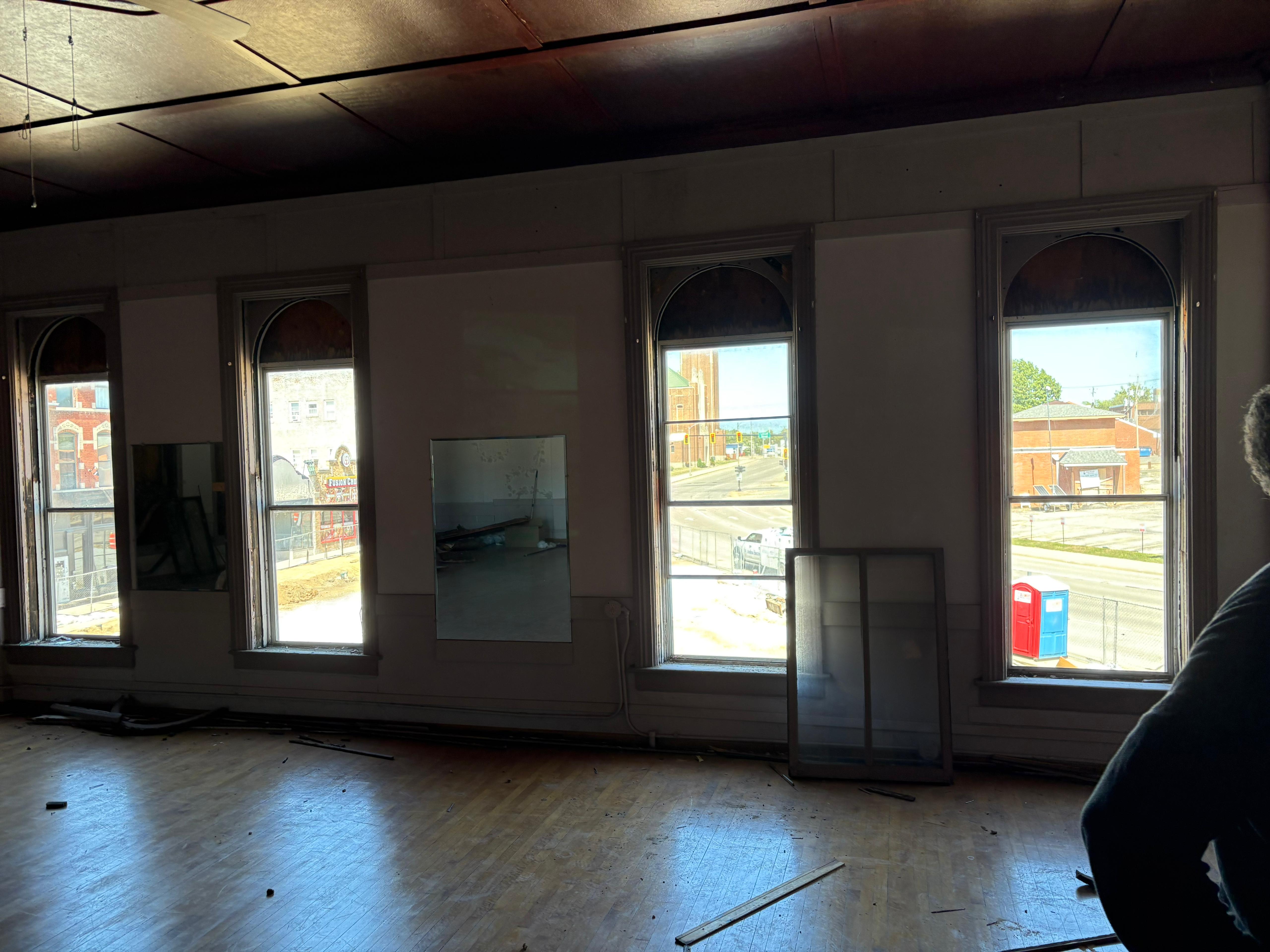Interior commercial remodel, Central Illinois