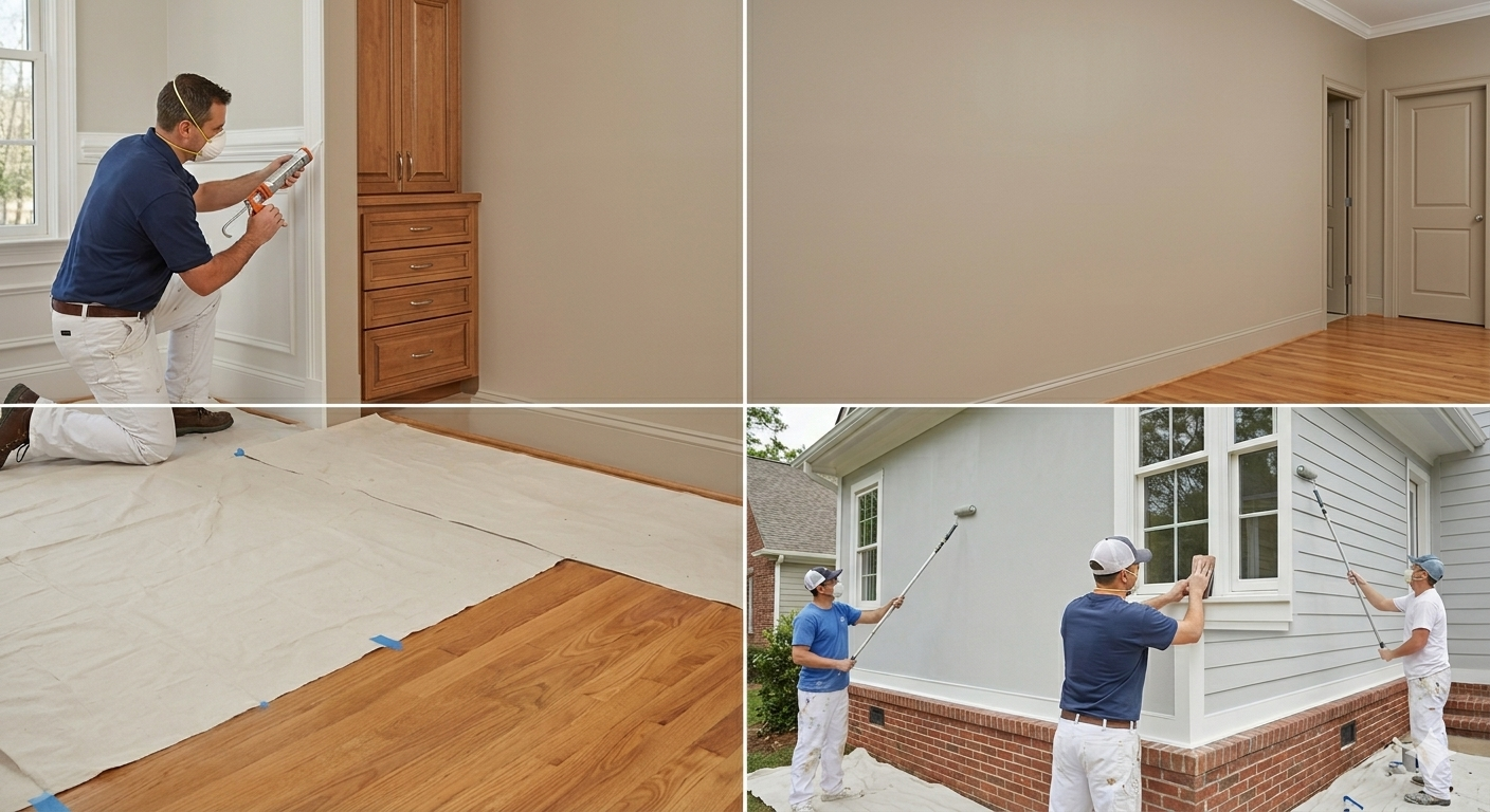 Interior and exterior painting in Bloomington, IL